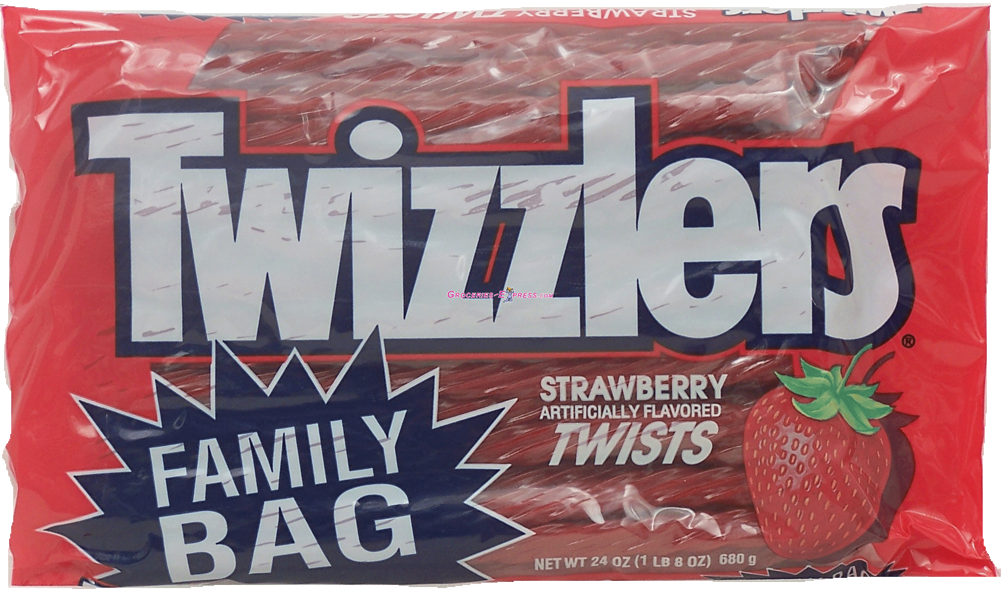 Twizzlers  strawberry twists, family bag Full-Size Picture